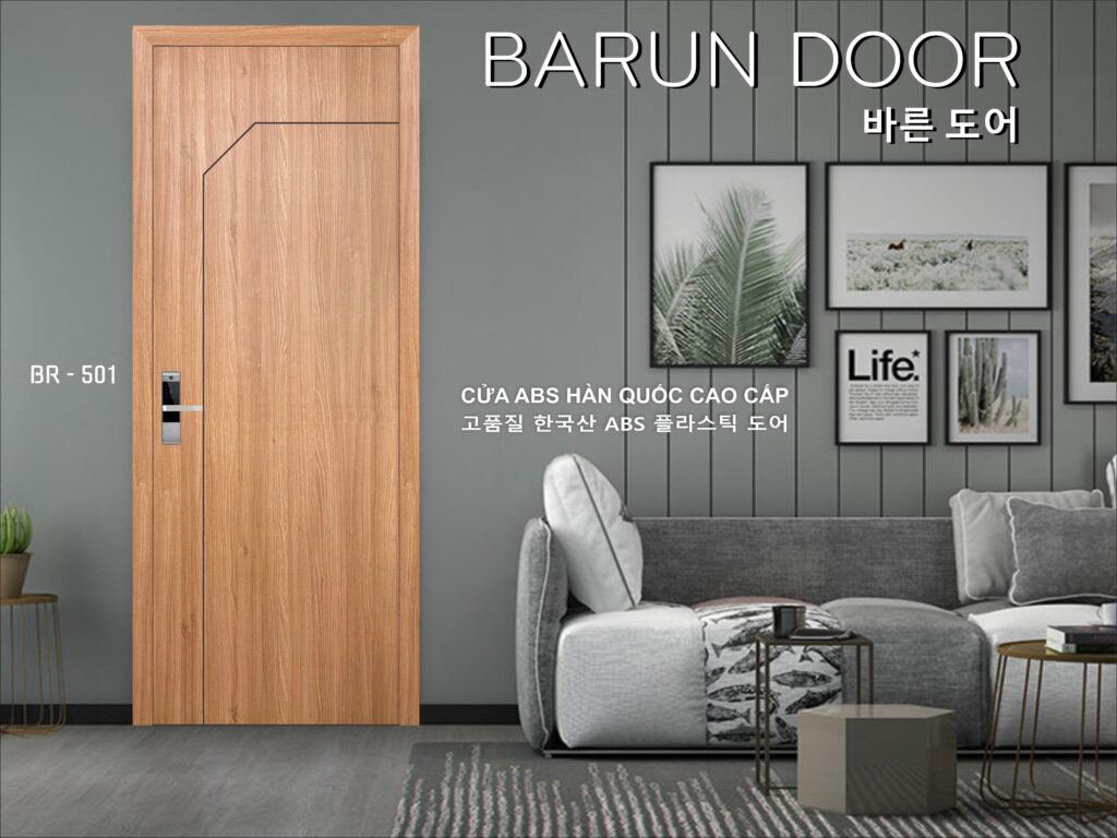 CỬA NHỰA ABS CNC BR-501 BARUN HÀN QUỐC